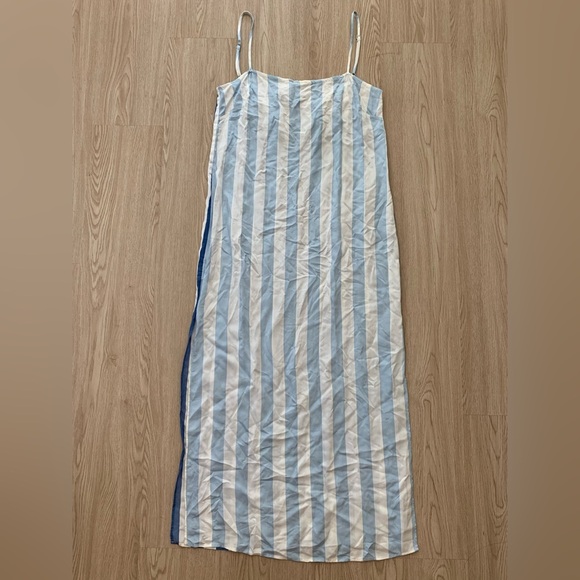 Mara Hoffman two tone stripe maxi dress - Picture 6 of 7